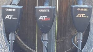Metal detecting image showing Garrett AT Series Comparison AT Pro Vs. Max Vs. Gold