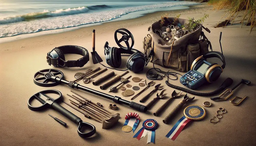 metal detecting competition equipment