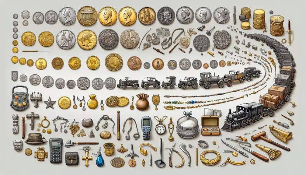 Metal Detecting Discoveries Timeline