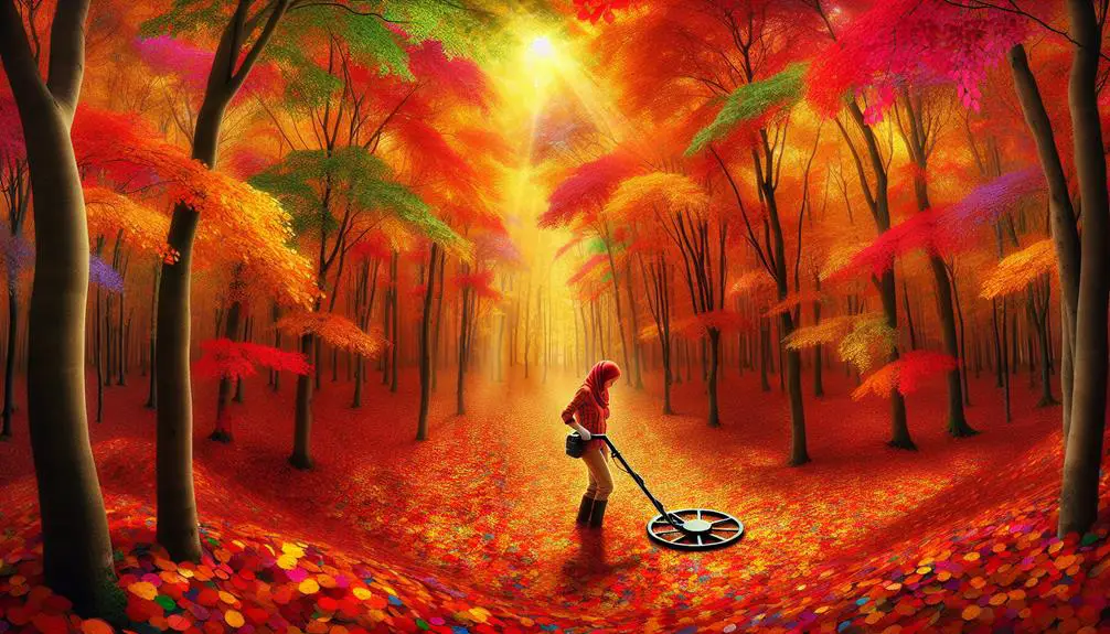 Metal Detecting In Autumn