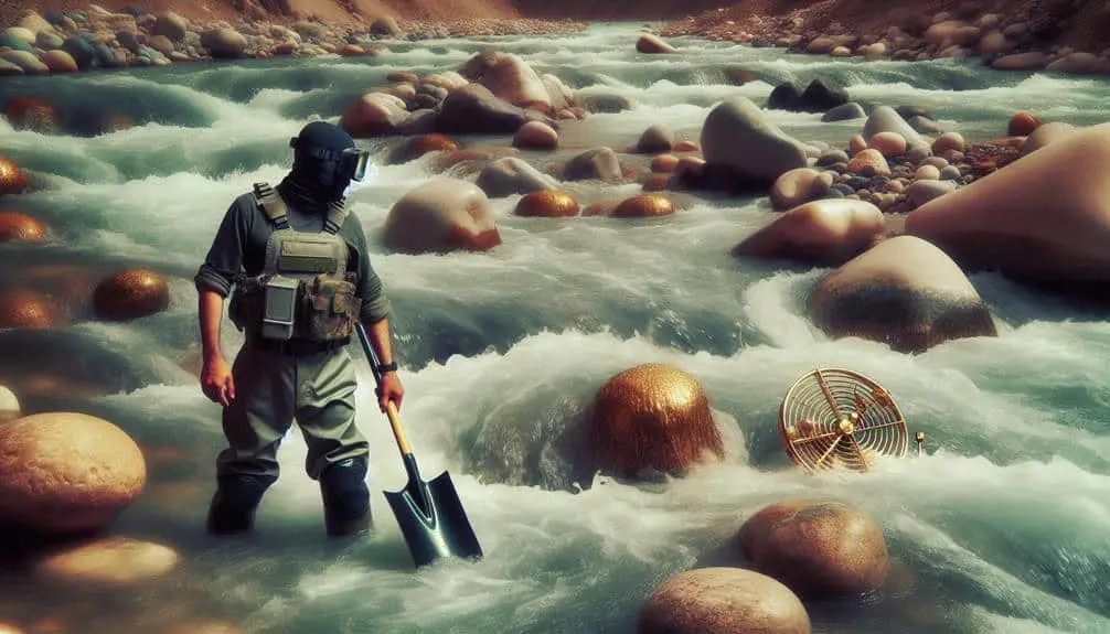 Metal Detecting In Fast Rivers