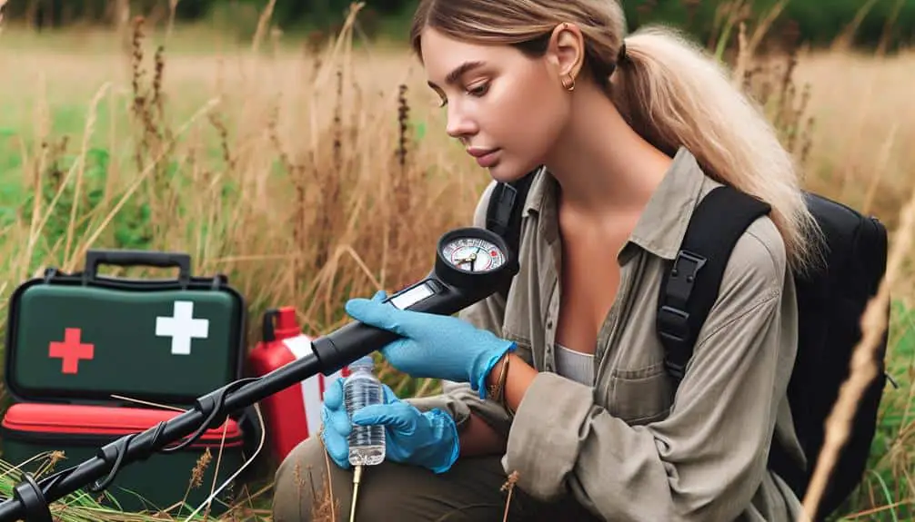 Safety In Metal Detecting