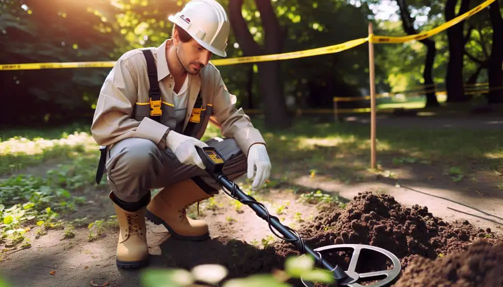 safety while treasure hunting