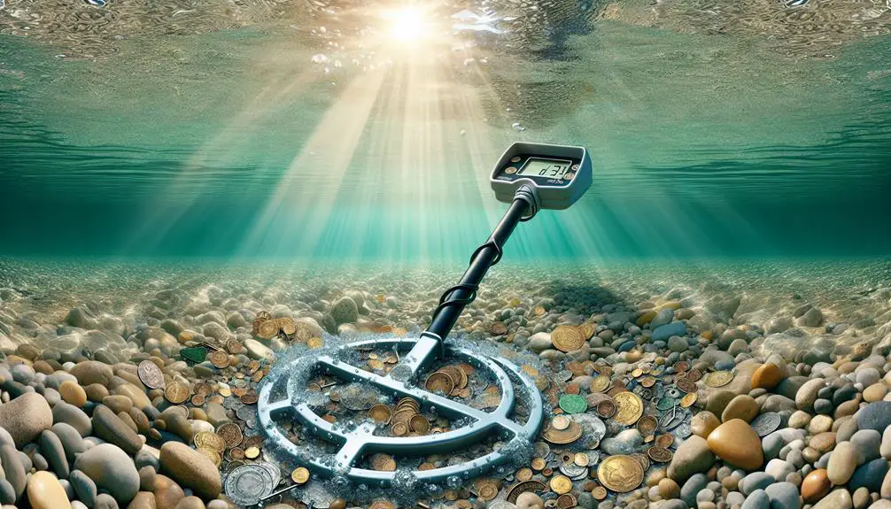 Underwater Visibility Metal Detecting