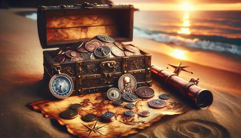 acquiring rare pirate coins