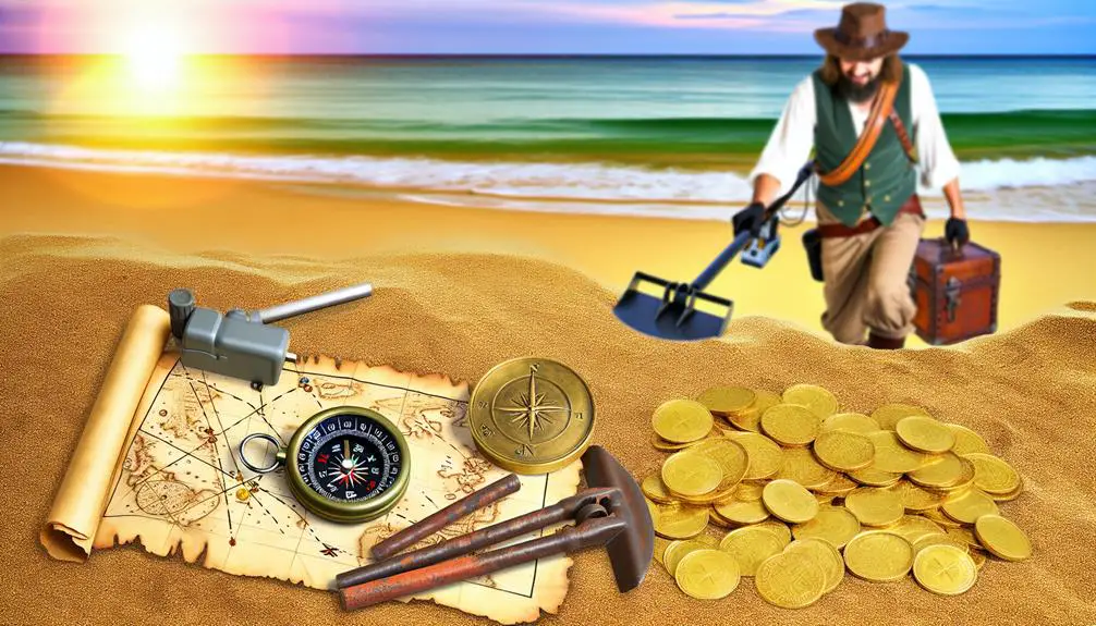 Buried Gold Treasure Hunting