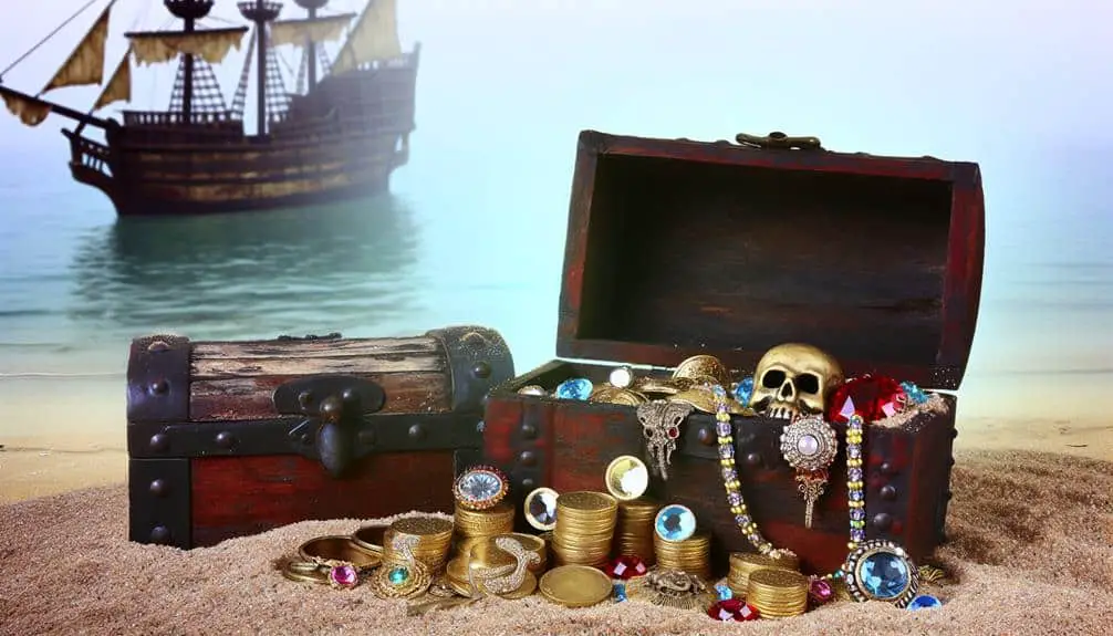 buried pirate treasure awaits