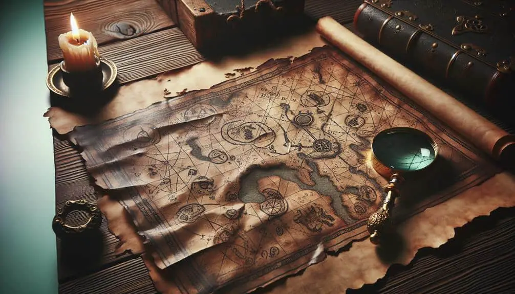 deciphering treasure map secrets