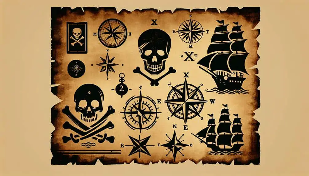 decoding pirate map symbols