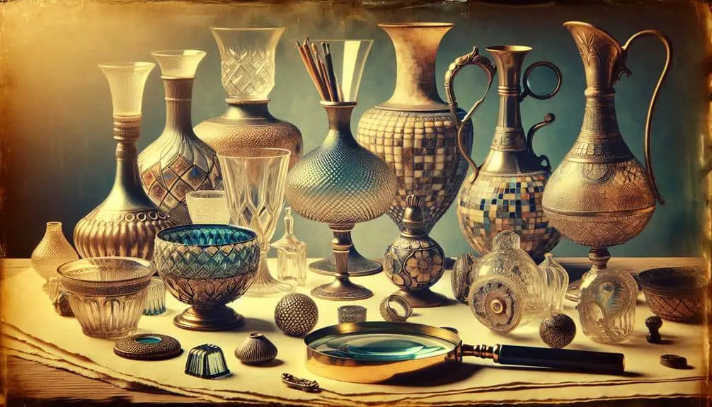 identifying valuable antique glassware