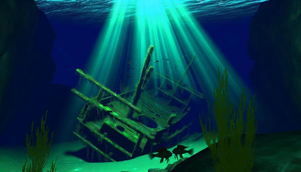 mysterious sunken ship allure