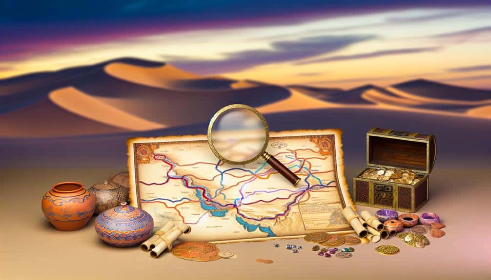 Silk Road Treasures Hidden