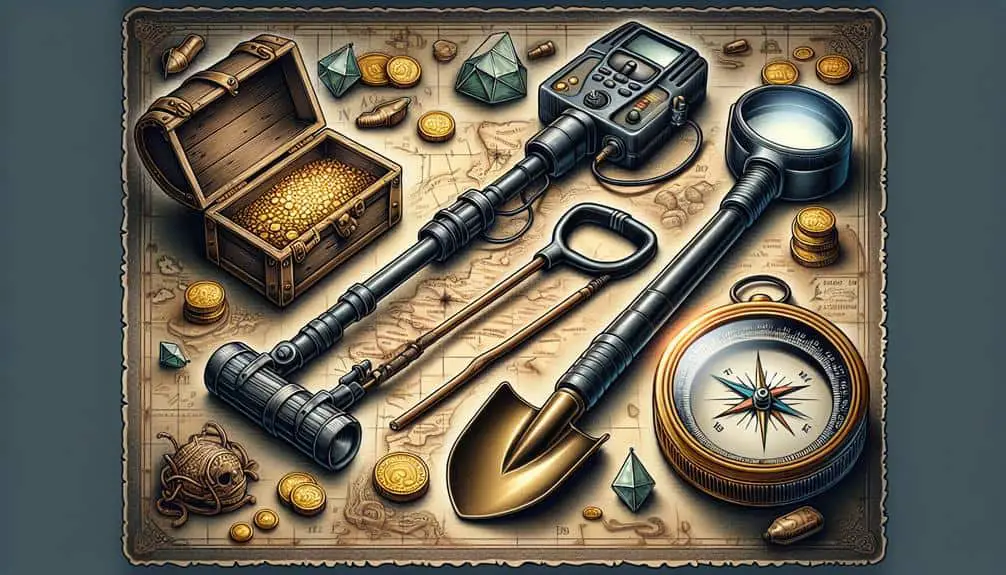 tools for treasure hunting