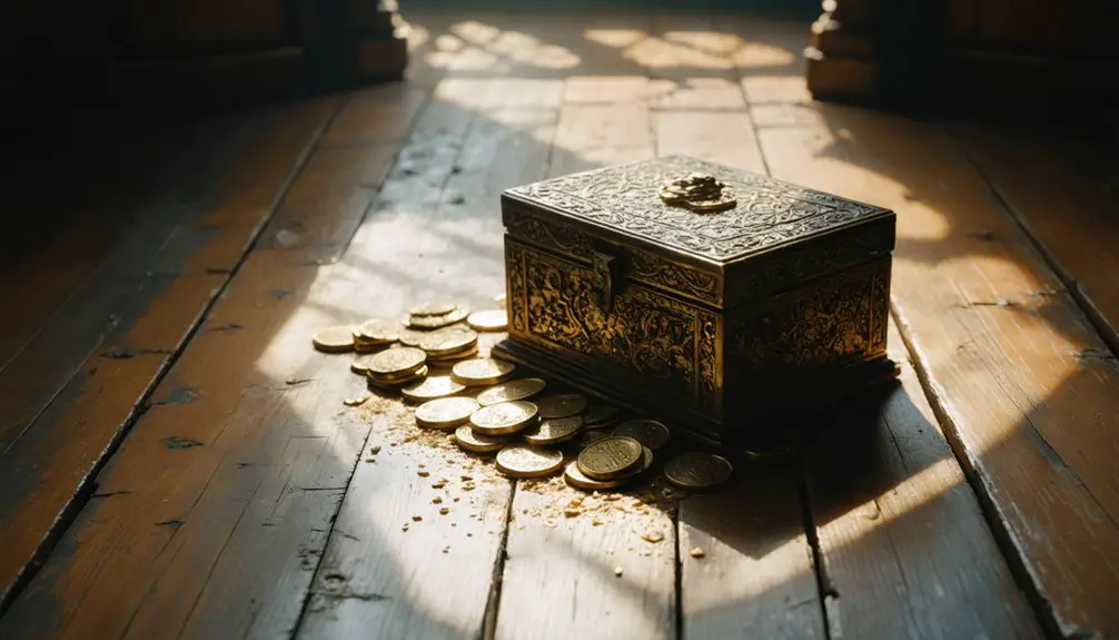 Metal detecting image related to Hiding Ancient Coins Secret Storage Solutions