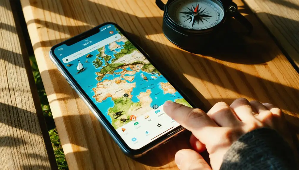 app interface navigation guide