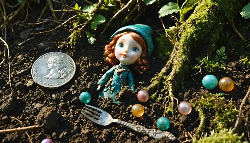backyard soil reveals treasures