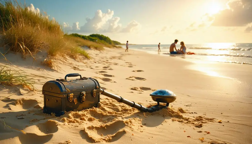 Metal detecting image related to Metal Detecting On Beaches Rules Tips