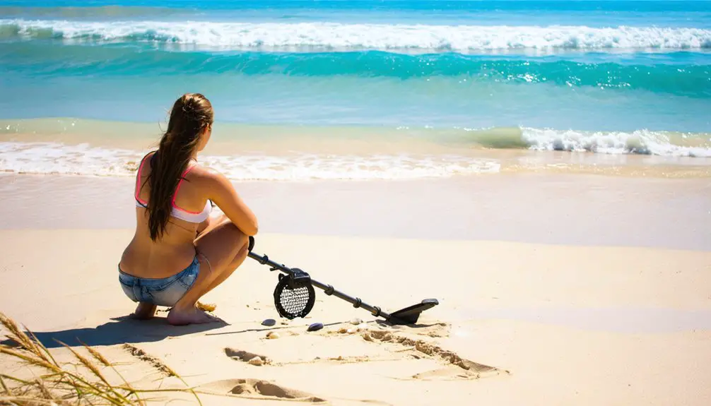 Metal detecting image related to Metal Detecting On The Beach