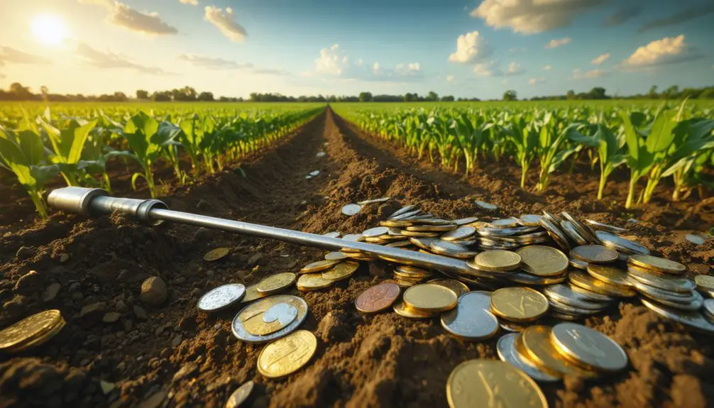 coin hunting in agriculture