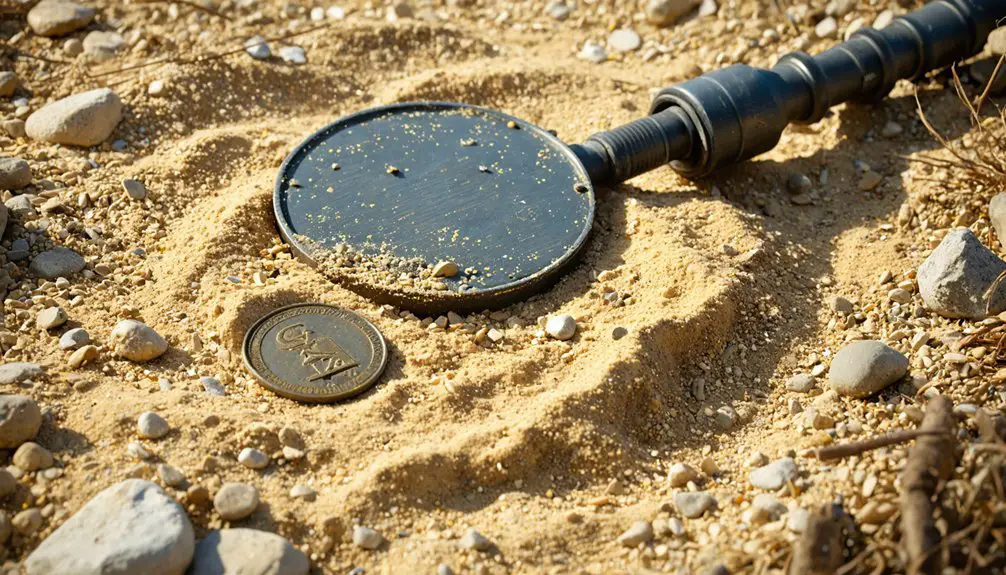 Metal detecting image related to How Deep Can A Metal Detector Detect