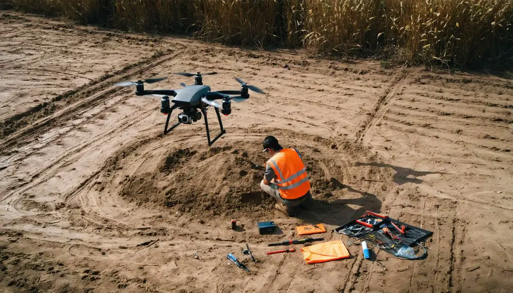 Metal detecting image related to Harnessing Drone Technology For Metal Detecting Research