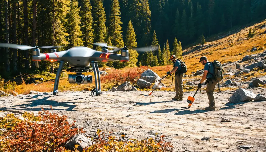 drone assisted treasure hunting tips