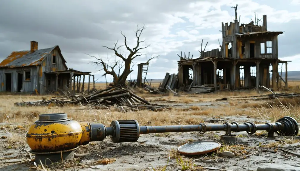 Metal detecting image related to Metal Detecting In Ghost Towns A Hobbyists Guide