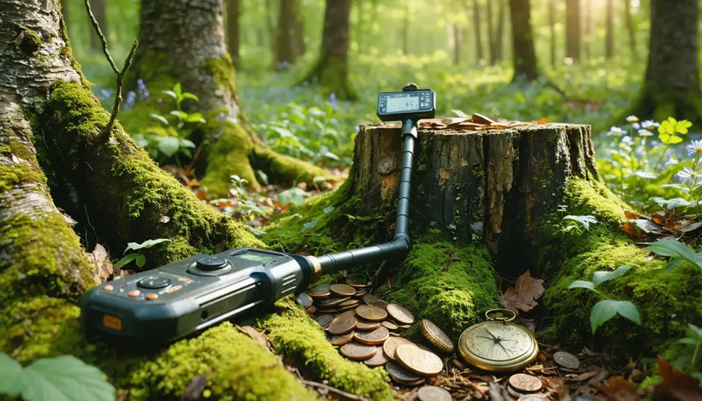 forest metal detecting tips