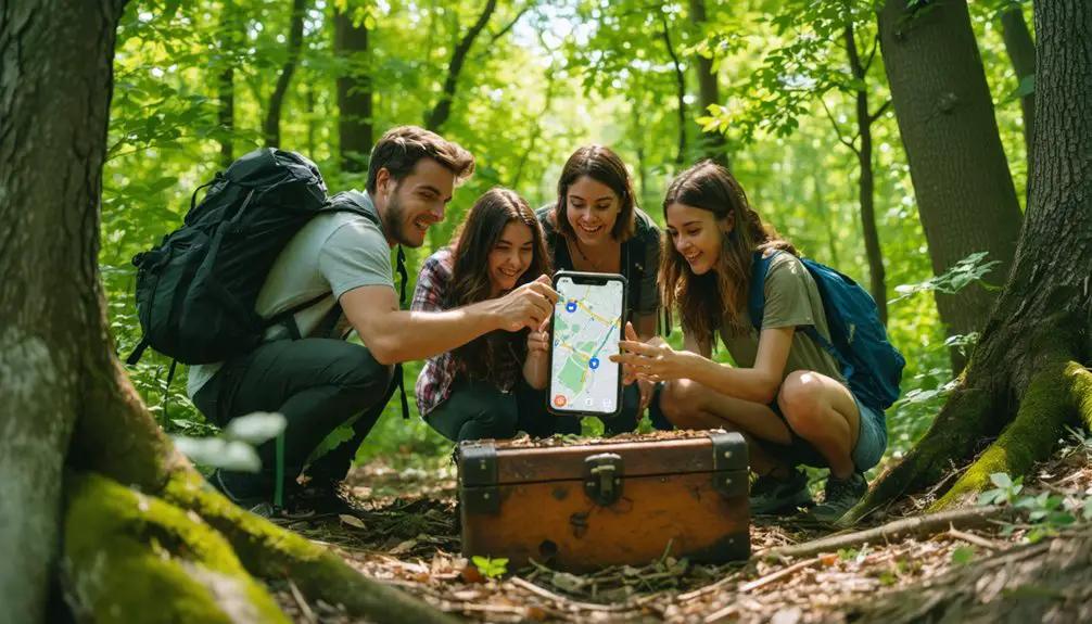Metal detecting image related to Free Geocaching Apps For Iphone Find Hidden Treasures