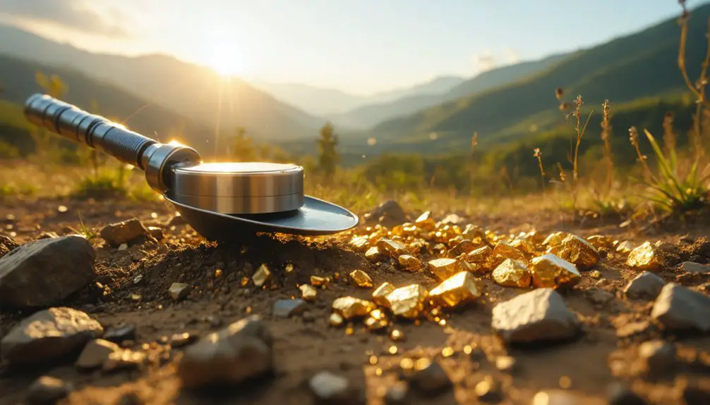 Metal detecting image related to Mastering Gold Detection With Pulse Induction Detectors