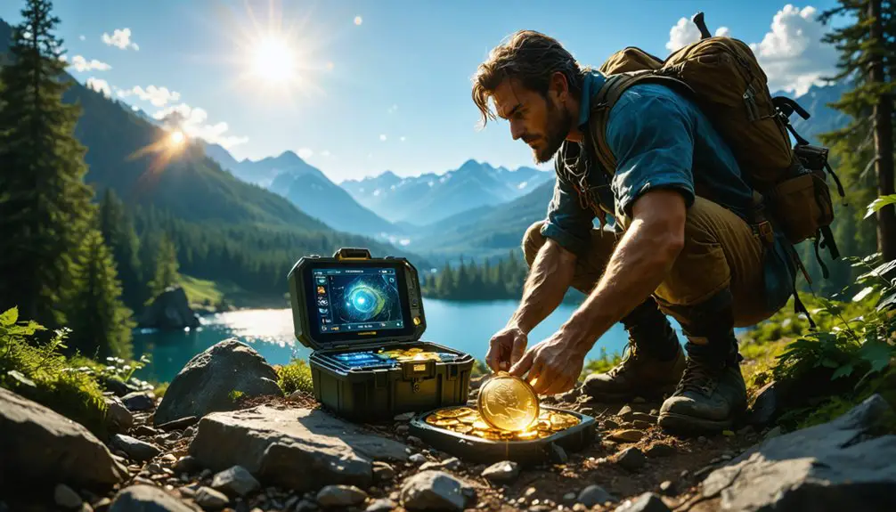 Metal detecting image related to Maximizing Efficiency Gps Integrated Tools For Treasure Hunting
