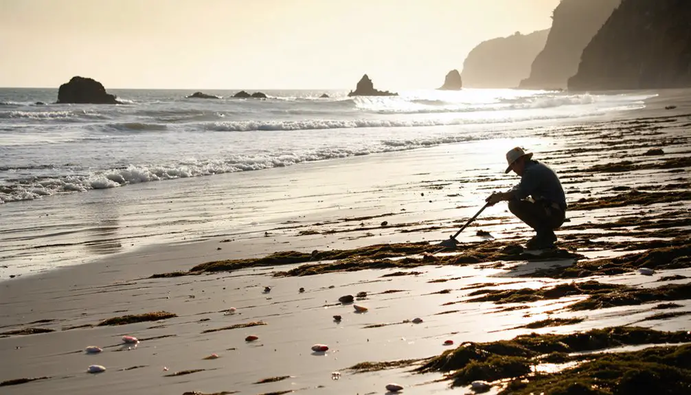 low tide beach spots