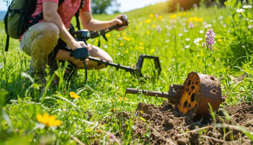 metal detecting for history