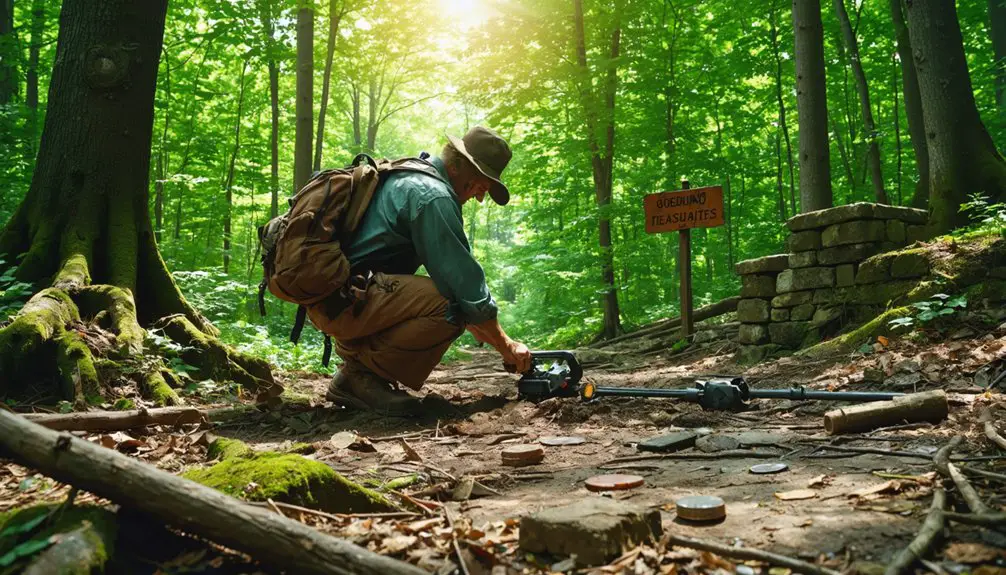 Metal detecting image related to Metal Detecting In West Virginia Regulations Parks And Lost Treasures