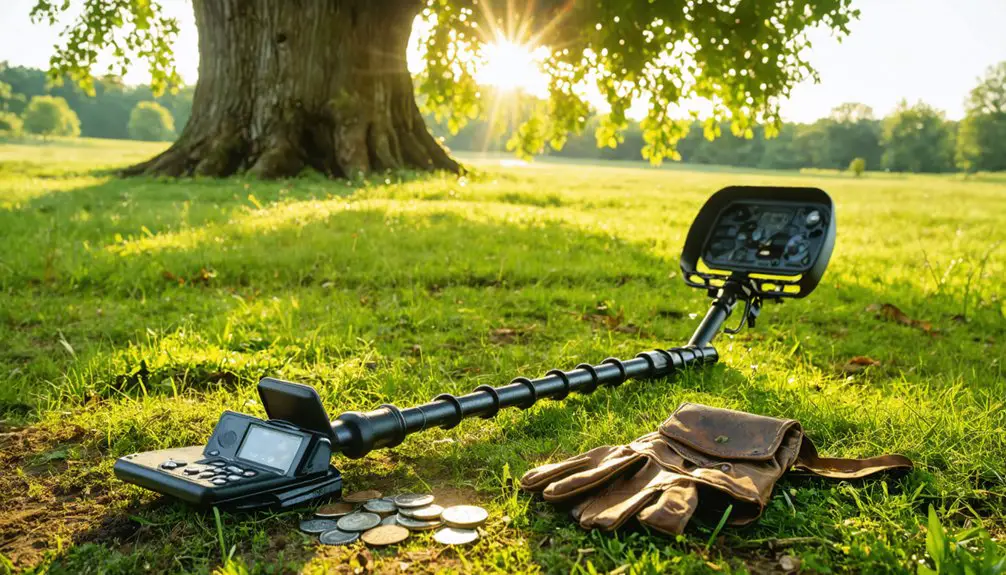 Metal detecting image related to How And Where To Hunt When Metal Detecting