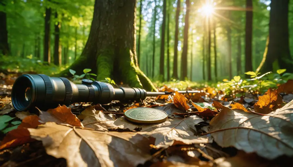 metal detecting in forests