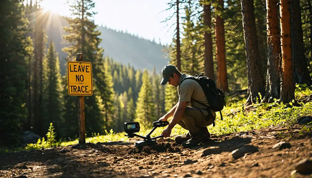 metal detecting regulations enforced