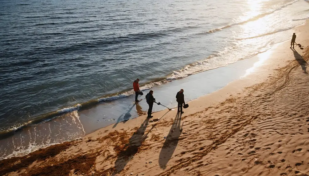 Metal detecting image related to Maximizing Metal Detection Success At Low Tide