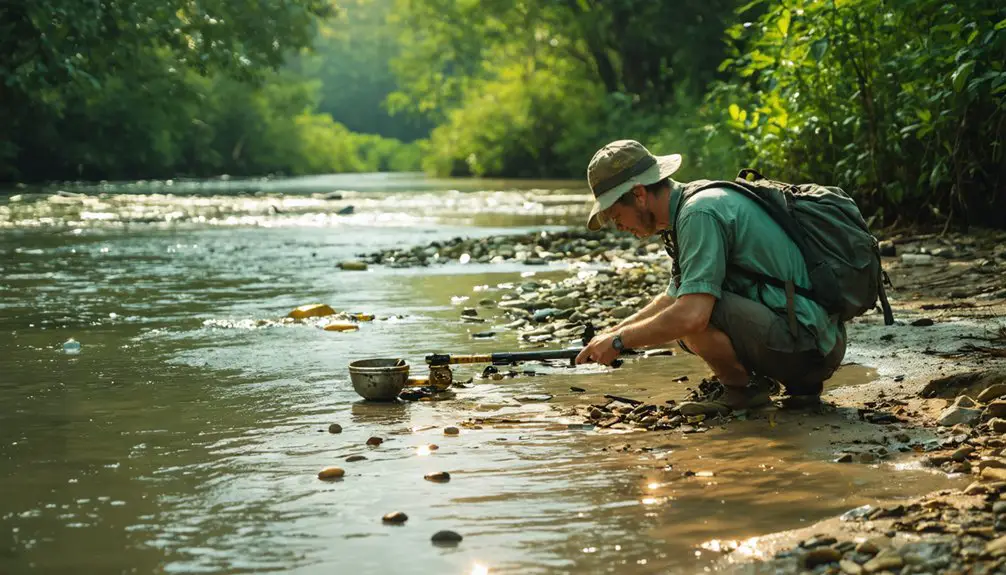 post flood metal detecting tips