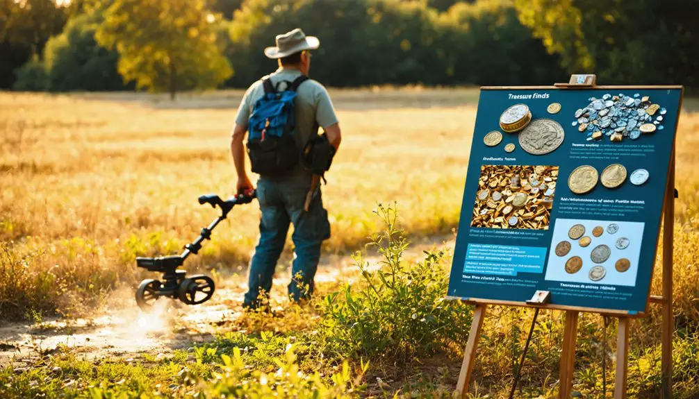 promote metal detecting services