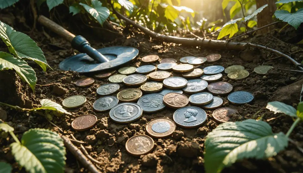 rare coins found detecting