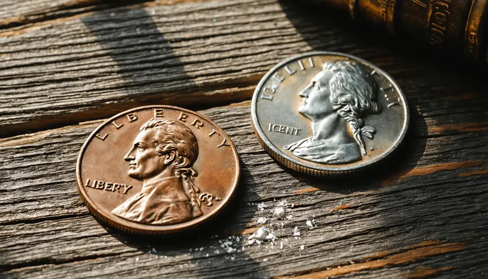 Metal detecting image related to Forgotten Coins Us 2 Cent 3 Cent Pieces