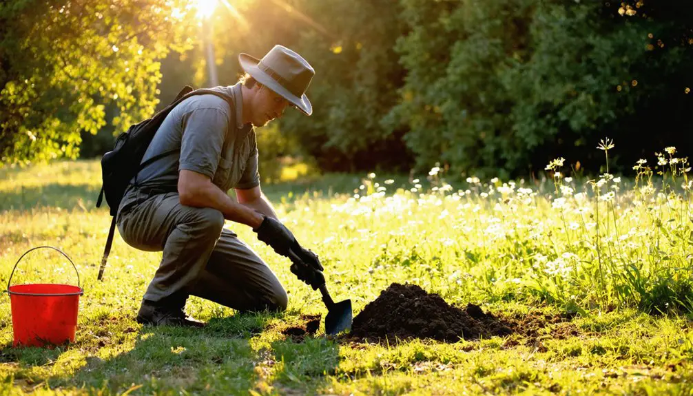 Metal detecting image related to Metal Detecting Ethics Digging Responsibly For Valuable Finds
