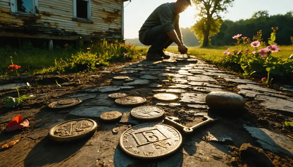Metal detecting image related to Metal Detecting Old Houses
