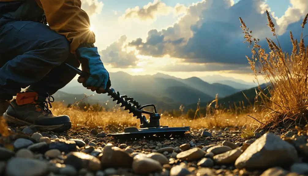 Metal detecting image related to Metal Detecting For Meteorites