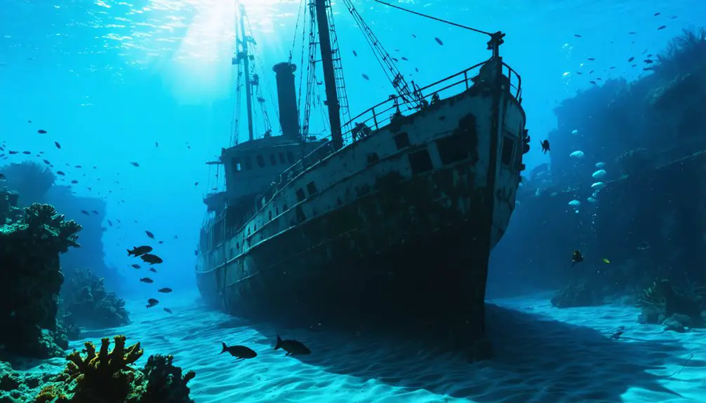 shipwreck exploration in caribbean