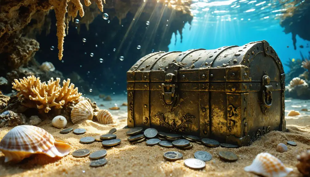 Metal detecting image related to Mastering Shipwreck Treasure Hunting Secrets
