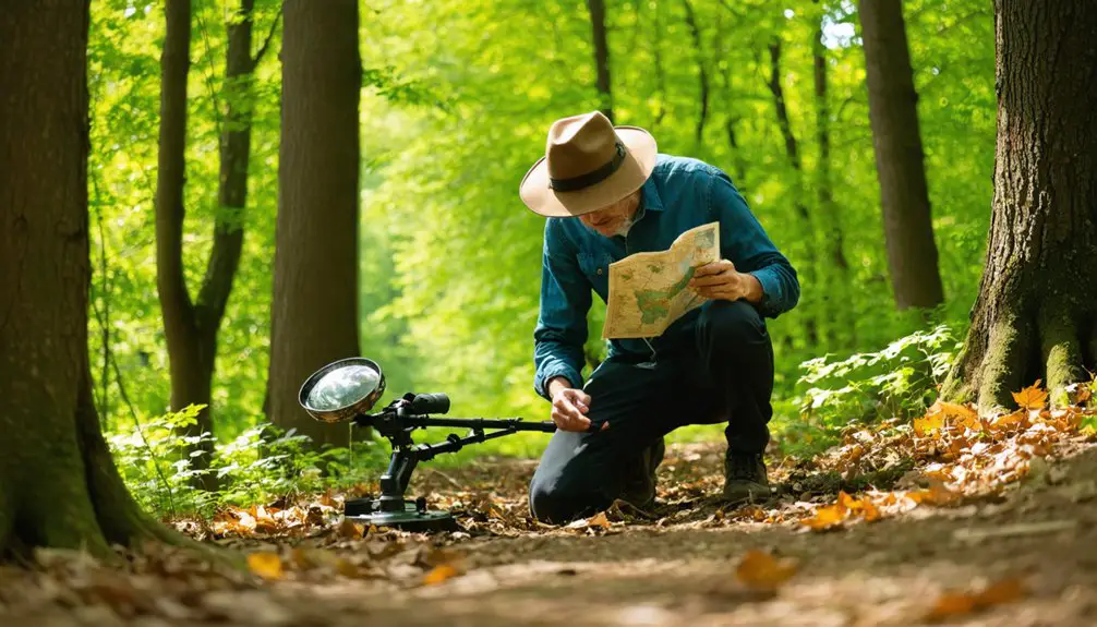 Metal detecting image related to Metal Detecting In State Parks