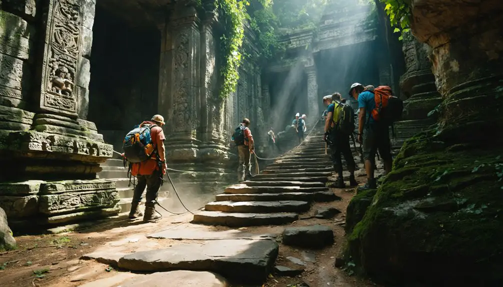 temple exploration safety guidelines