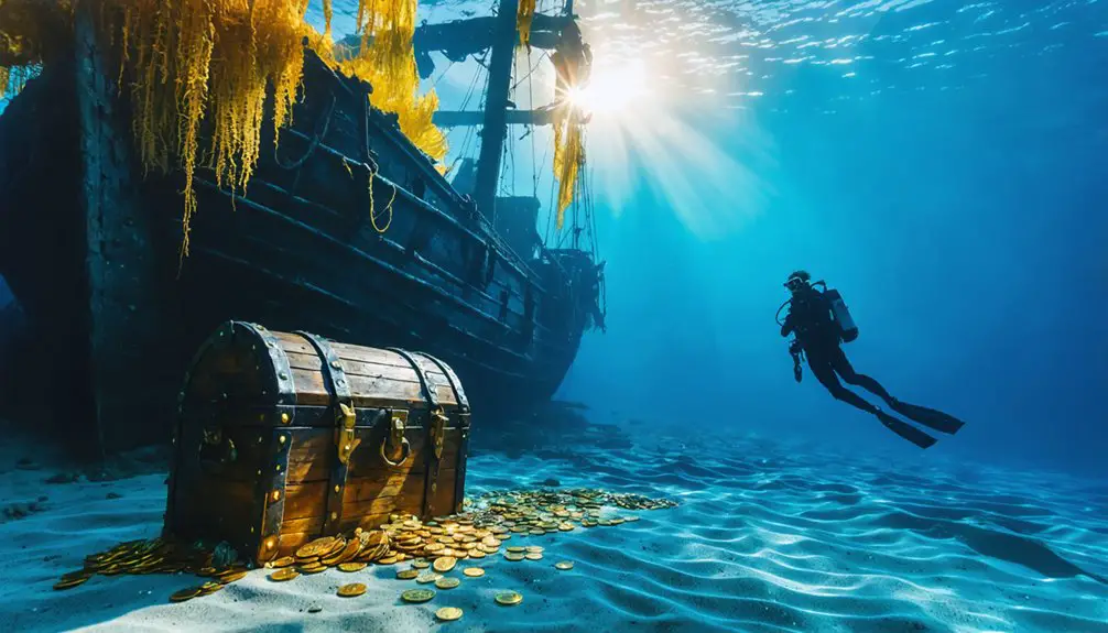 Metal detecting image related to Mastering Sunken Ship Treasure Hunting A Guide